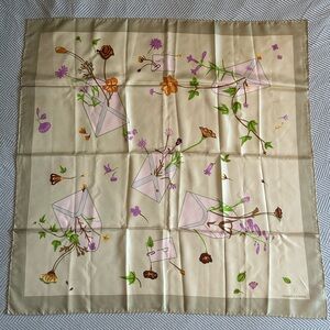 Hermes Silk Scarf 35”x35”